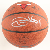 Joakim Noah Signed Bulls Logo Basketball (Schwartz) at PristineAuction.com
