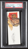 Frank E. Petersen Signed Cut With Portrait Art (PSA) at PristineAuction.com