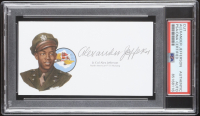 Alexander Jefferson Signed Cut With Portrait Art (PSA) at PristineAuction.com
