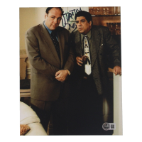 Vincent Pastore Signed "The Sopranos" 8x10 Photo Inscribed "Puss" (Beckett) at PristineAuction.com