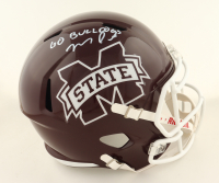 Montez Sweat Signed Mississippi State Bulldogs Full-Size Speed Helmet Inscribed "Go Bulldogs" (JSA) at PristineAuction.com