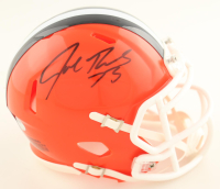 Joe Thomas Signed Browns Speed Mini Helmet (Schwartz) at PristineAuction.com