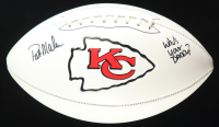 Patrick Mahomes Sr. Signed Chiefs Logo Football Inscribed "Who's Your Daddy?" (Schwartz) at PristineAuction.com