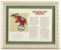 1960 Kansas City Athletics Custom Framed Uniform Patch Display at PristineAuction.com