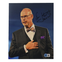 Ernie Johnson Jr. Signed 8x10 Photo Inscribed "TNT" (Beckett) at PristineAuction.com