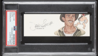James E. Swett Signed Cut With Portrait Art (PSA) at PristineAuction.com