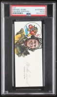 Michael J. Quirk Signed Cut With Portrait Art (PSA) at PristineAuction.com