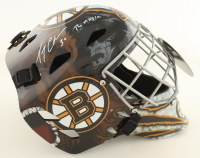 Gerry Cheevers Signed Bruins Full-Size Goalie Mask Inscribed "The Mask" (Schwartz) at PristineAuction.com