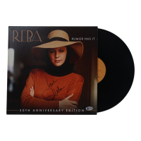 Reba McEntire Signed "Rumor Has It" Vinyl Record Album Inscribed "Love" (Beckett) at PristineAuction.com