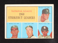 Sandy Koufax/Don Drysdale 1961 Topps #49 NL Strikeout Champions at PristineAuction.com