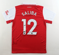 William Saliba Signed Arsenal Adidas Authentic Jersey (Beckett) at PristineAuction.com