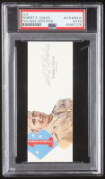 Robert E. Galer Signed Cut With Portrait Art (PSA) at PristineAuction.com