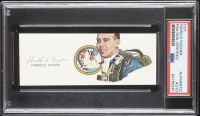 Harold Fischer Signed Cut With Portrait Art (PSA) at PristineAuction.com