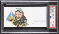 Gordon M. Graham Signed Cut With Portrait Art (PSA) at PristineAuction.com