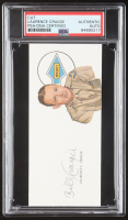 Laurence Craigie Signed Cut With Portrait Art (PSA) at PristineAuction.com
