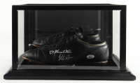 Nolan Ryan Signed Vintage Leather Baseball Cleat With Display Case Inscribed "'69 Miracle Mets" (PSA) at PristineAuction.com