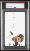 Duke Cunningham Signed Cut With Portrait Art (PSA) at PristineAuction.com