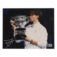 Jannik Sinner Signed 8x10 Photo (Beckett) at PristineAuction.com