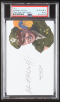 Robert “Bob” Wolff Signed Cut With Portrait Art (PSA) at PristineAuction.com