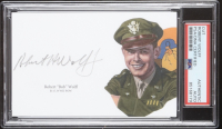 Robert “Bob” Wolff Signed Cut With Portrait Art (PSA) at PristineAuction.com
