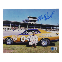 Hershel McGriff Signed NASCAR 8x10 Photo (Beckett) at PristineAuction.com