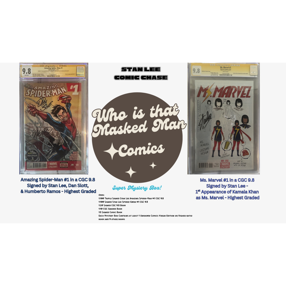 Stan Lee Comic Chase Mystery Box at PristineAuction.com