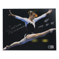 Svetlana Boginskaya Signed 8x10 Photo Inscribed "1988 '92 '96" with Hand-Drawn Olympics Logo (Beckett) at PristineAuction.com