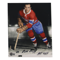 Dick Duff Signed Canadiens 8x10 Photo Inscribed "HOF 2006" (Beckett) at PristineAuction.com