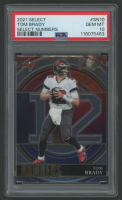 Tom Brady 2021 Select Numbers #10 (PSA 10) at PristineAuction.com