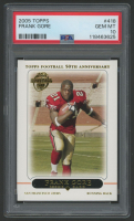 Frank Gore 2005 Topps #418 RC (PSA 10) at PristineAuction.com
