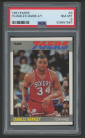 Charles Barkley 1987 Fleer #9 (PSA 8) at PristineAuction.com