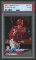 Shohei Ohtani 2018 Topps Update #US189 RC (PSA 9) at PristineAuction.com