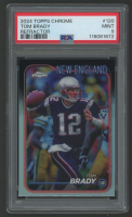 Tom Brady 2024 Topps Chrome Refractor #120 (PSA 9) at PristineAuction.com