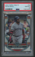 David Ortiz 2023 Topps Tribute #52 (PSA 10) at PristineAuction.com
