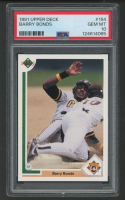 Barry Bonds 1991 Upper Deck #154 (PSA 10) at PristineAuction.com