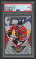 Patrick Kane 2007 Upper Deck Rookie Class #3 (PSA 9) at PristineAuction.com