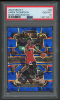 Amen Thompson 2023 Select Blue Cracked Ice #96 (PSA 10) at PristineAuction.com