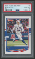 Josh Allen 2020 Donruss SP #40 (PSA 10) at PristineAuction.com