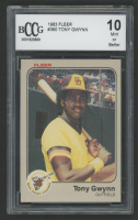 Tony Gwynn 1983 Fleer #360 (BCCG 10) at PristineAuction.com