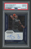 Kevin Garnett 2020 Panini Prizm Sensational Signatures #SSKGA (PSA 10) at PristineAuction.com