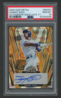 Sammy Sosa 2024 Leaf Metal Autograph Gold Lava #BASS1 #1/1 (PSA 10) at PristineAuction.com