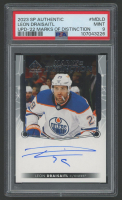 Leon Draisaitl Autographed 2023 SP '22 Authentic Distinction #MDLD (PSA 9) at PristineAuction.com