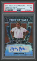 Jimmy Johnson 2024 Press Pass Premium Trophy Case Autograph #TCJJ1 #14/25 (PSA 7) at PristineAuction.com