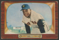 Willie Mays 1955 Bowman #184 at PristineAuction.com