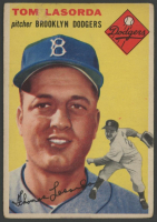 Tommy Lasorda 1954 Topps #132 RC at PristineAuction.com