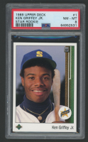 Ken Griffey Jr. 1989 Upper Deck #1 RC (PSA 8) at PristineAuction.com