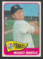 Mickey Mantle 1965 Topps #350 at PristineAuction.com