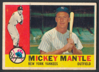 Mickey Mantle 1960 Topps #350 at PristineAuction.com