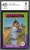 George Brett 1975 Topps #228 RC (BCCG 8) at PristineAuction.com