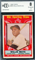 Willie Mays 1959 Topps #563 AS (BCCG 8) at PristineAuction.com